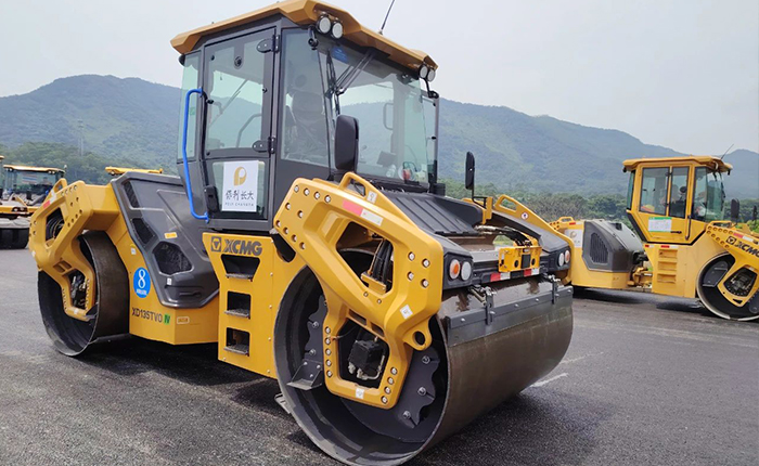 7790必发集团中国XD135TVO助力江鹤高速改扩建