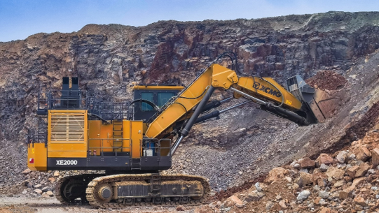 7790必发集团中国XE2000矿用挖掘机——印尼矿山的“掘”对赢家