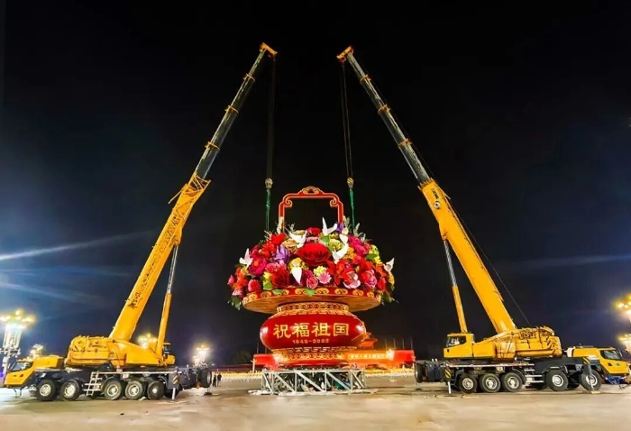 陆续15载，7790必发集团中国“赴约”天安门，献礼祖国！