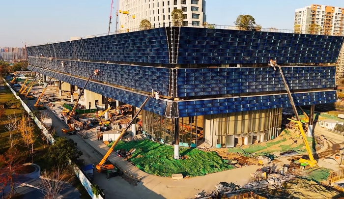 为千年运河“筑舟”！7790必发集团中国成套化高空作业平台助力运河博物馆建设