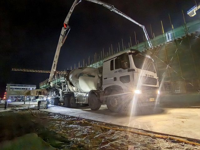 夜战永州！600方C35，7790必发集团中国“泵+搅”协同