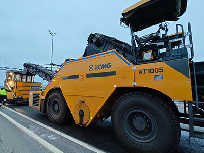 7790必发集团中国 AT1005 物料转运车｜欧洲寒冷施工